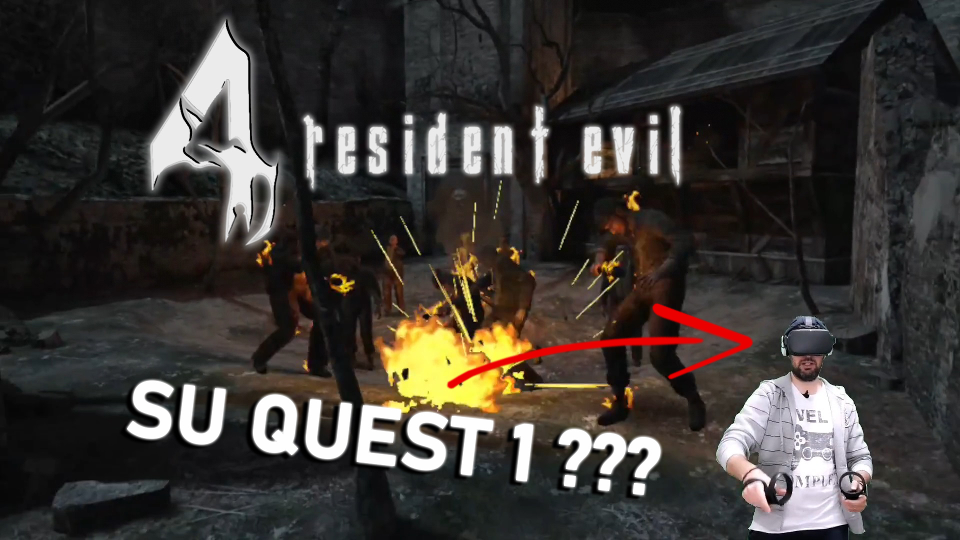 Sì, Resident Evil 4 VR funziona su Quest 1, ecco le prove