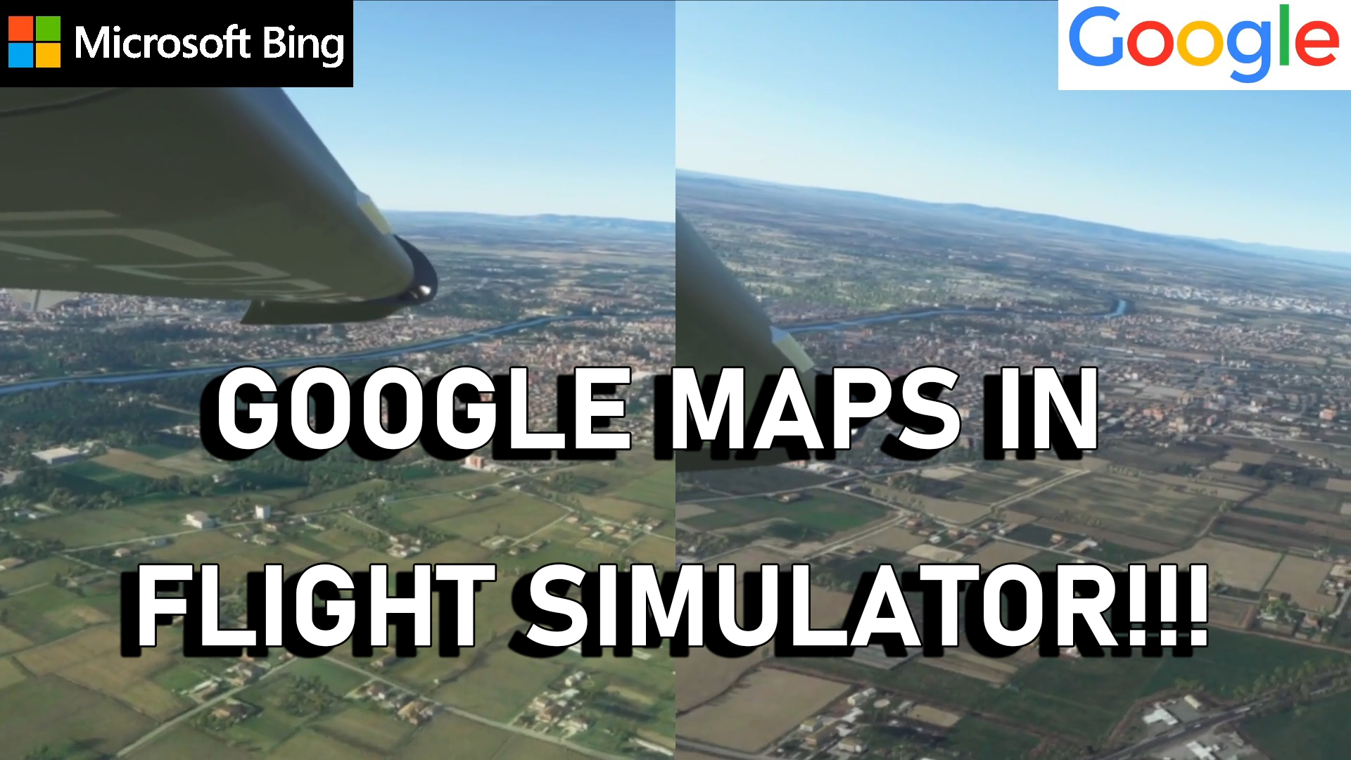 Google Maps in Microsoft Flight Simulator grazie a questa mod