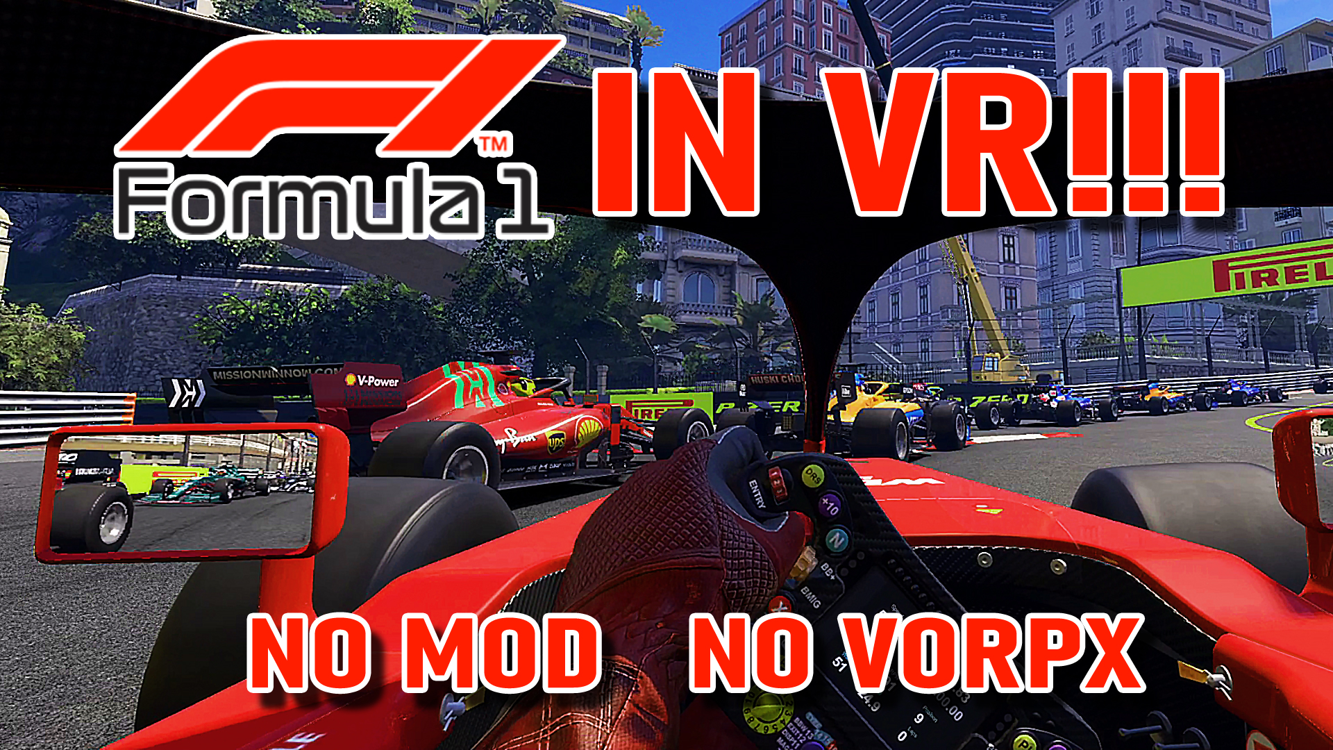 Il campionato di Formula 1 in VR senza mod e senza vorpX