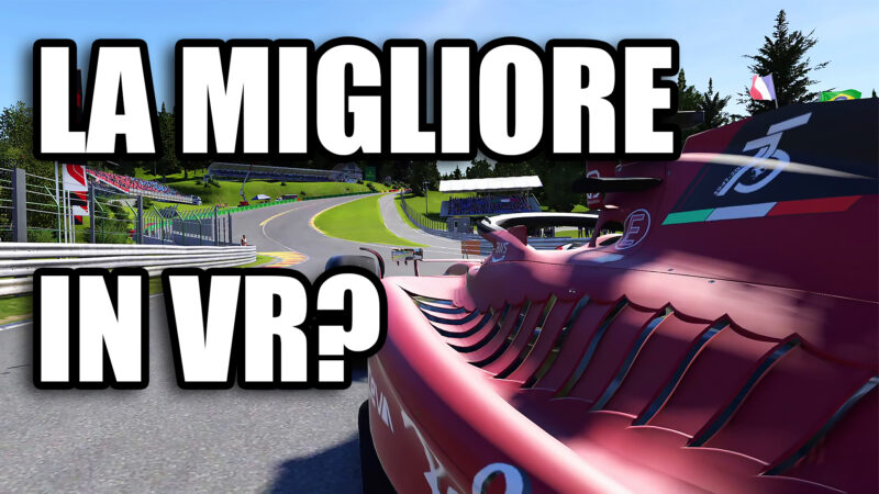 Qual è la migliore F1 in realtà virtuale?